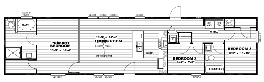 Triple Wide Floor Plans Fleetwood Mac Viewfloor Co